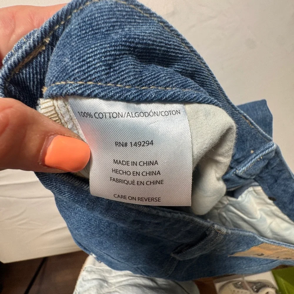Quasi 102 Jeans Baggy Denim Mens 32 Blue Medium Wash Skateboarder Streetwear